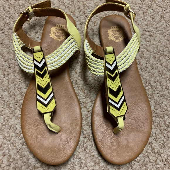 Juicy Couture Sandals - Picture 1 of 4